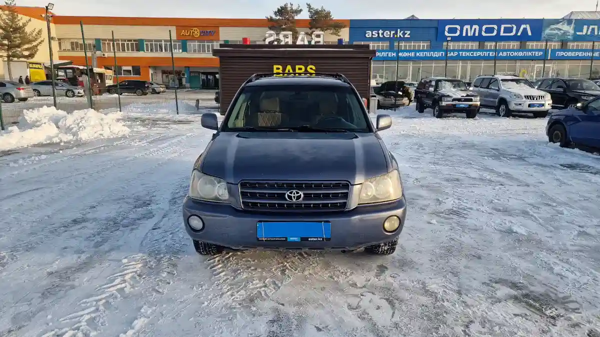 Toyota Highlander 2002 года за 4 860 000 тг. в Талдыкорган