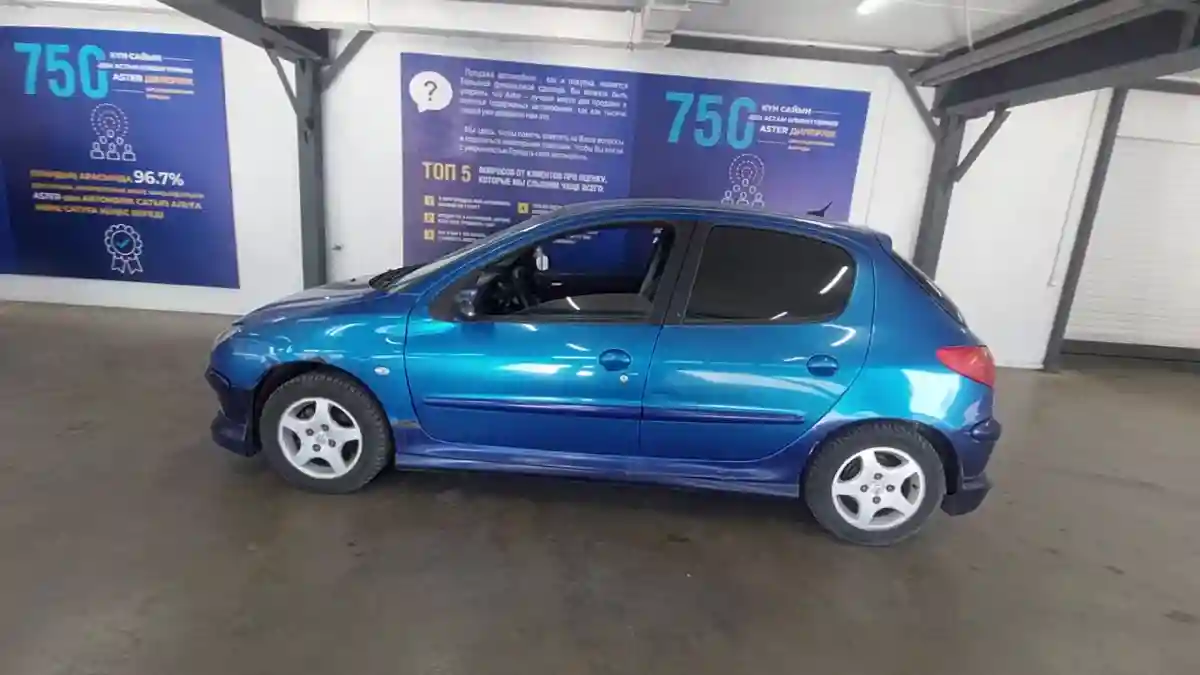Peugeot 206 2007 года за 1 000 000 тг. в Астана